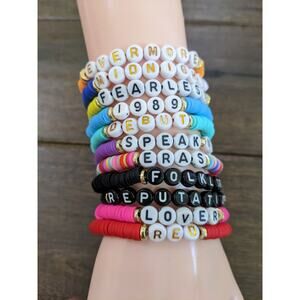Swiftie Swift Music Collection 11 Taylor Album Inspired Friendship Bracelet Set